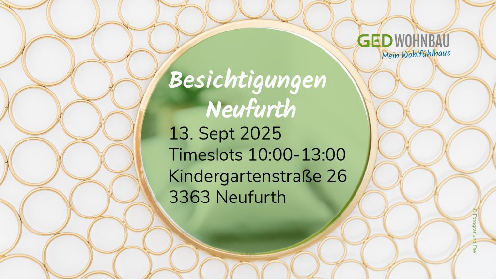 Besichtigungstag in Neufurth am 13. September